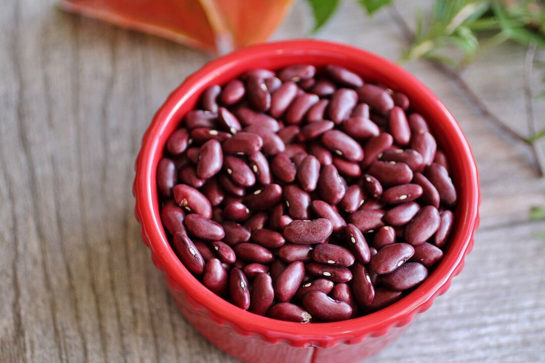 Red beans are the basis of anti-aging masks